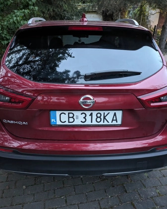 Nissan Qashqai cena 86500 przebieg: 80221, rok produkcji 2018 z Bydgoszcz małe 92